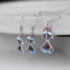 koi pendant, fish earrings, enamel pendant, s925 sterling silver pendant