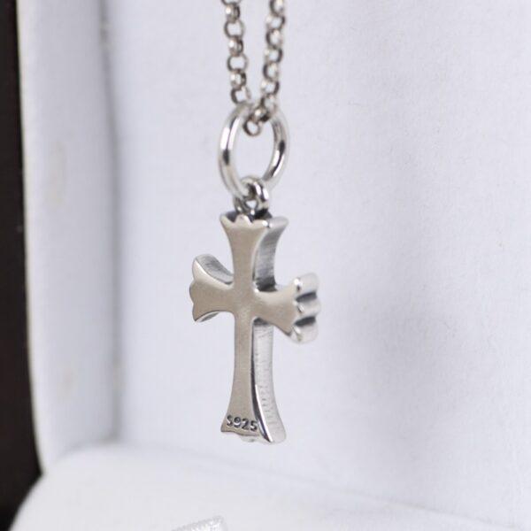 cross pendant, s925 sterling silver pendant - Image 4